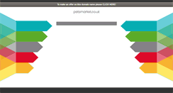 Desktop Screenshot of petsmarket.co.uk